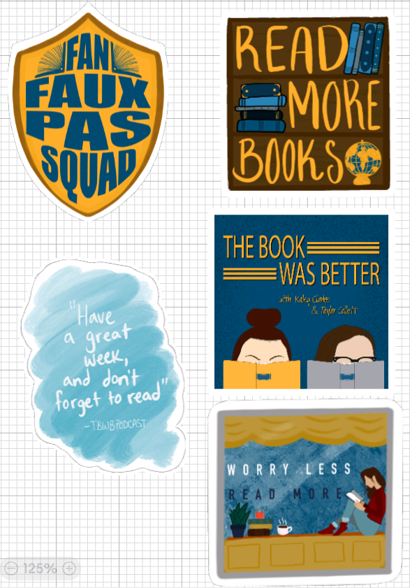 "The Book Was Better" Stickers