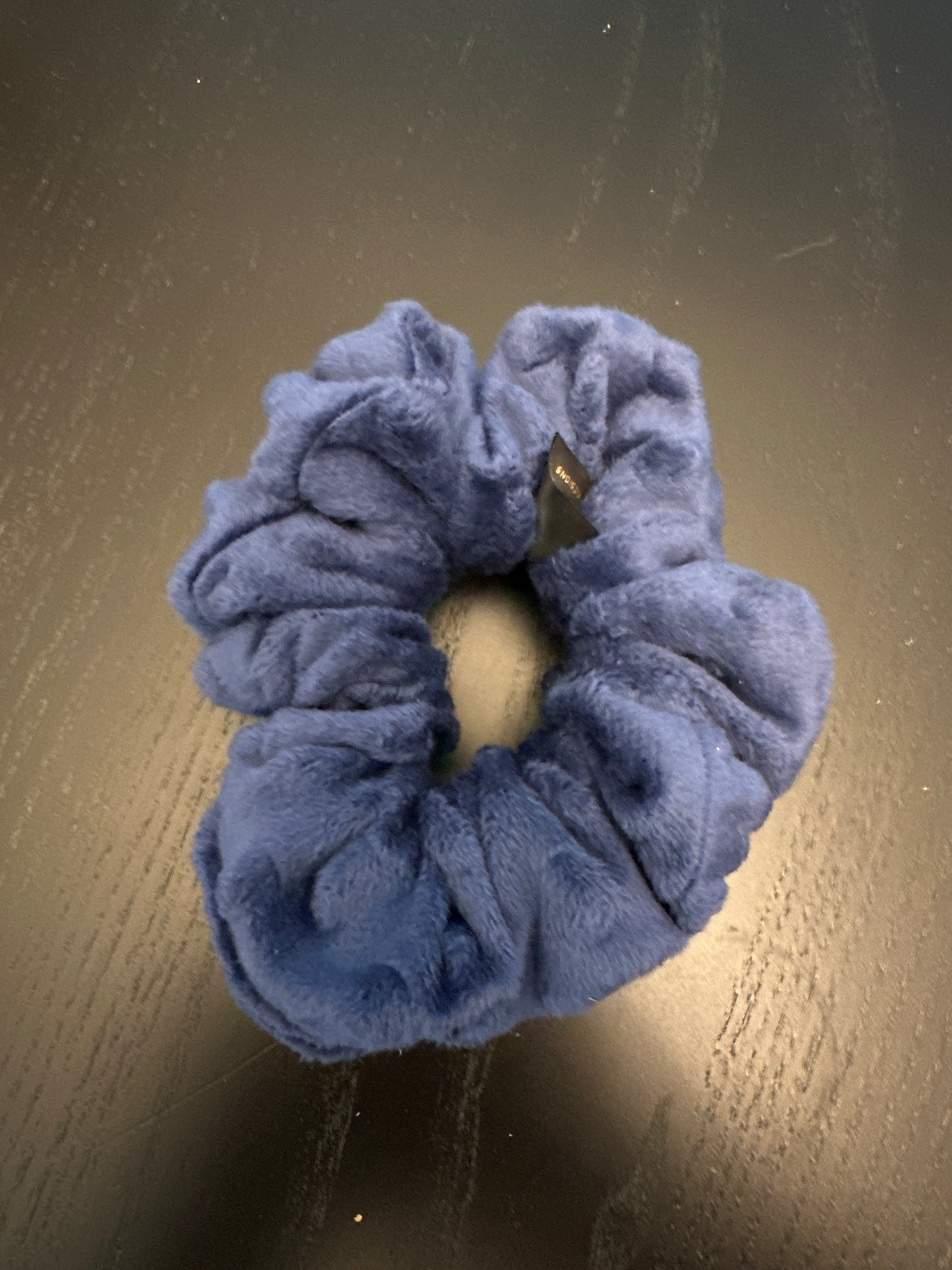 Soft Navy Scrunchie