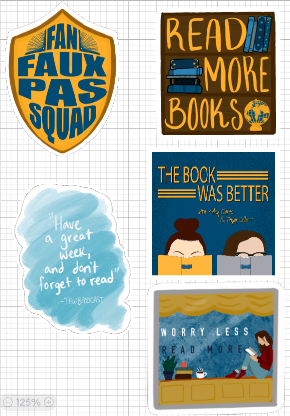 "The Book Was Better" Stickers or Magnets