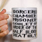 Harry Potter Book Titles Mug